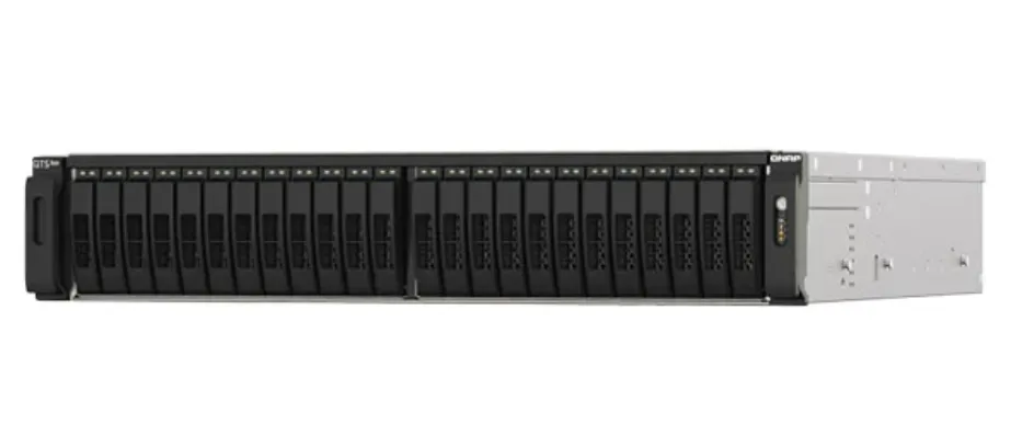 QNAP TS-H2490FU-7302P-128G-US 24-BAY ALL-FLASH NAS, NVME GEN3 X4