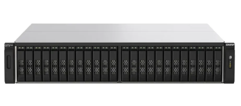 QNAP TS-h2490FU-7302P-256G-US 24-Bay all-flash Diskless NAS