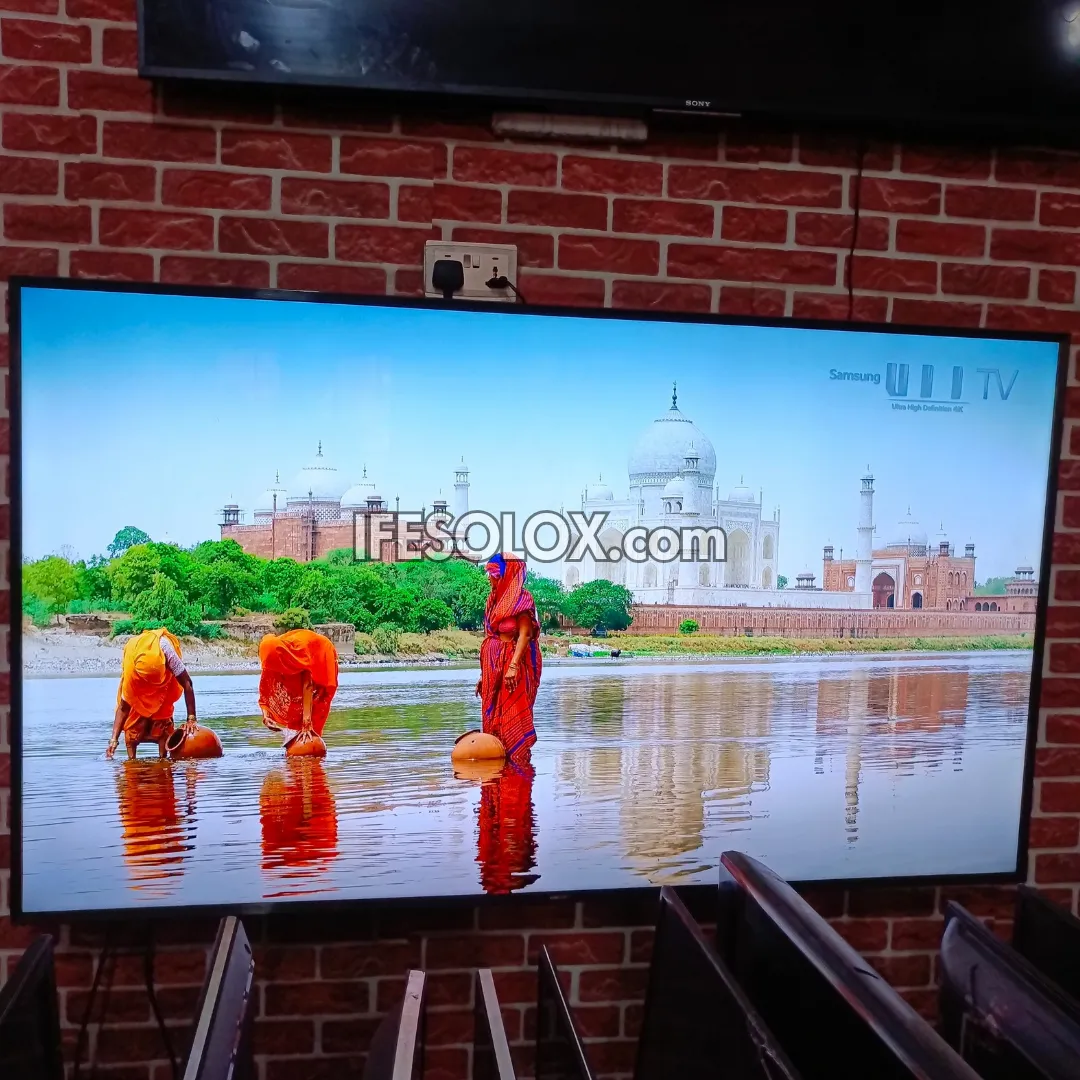 SAMSUNG 75 Inch UE75MU6100 Smart 4K UHD Active HDR LED TV (Bluetooth, WiFi, Screen Mirroring) - Foreign Used