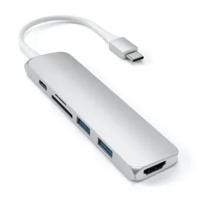 Satechi Slim USB-C MultiPort Adapter Version 2 - Space Grey