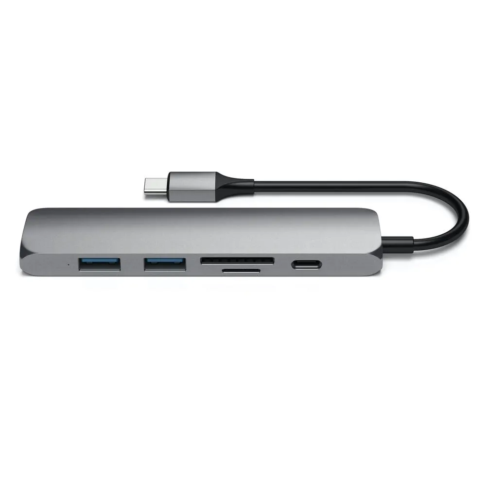 Satechi Slim USB-C MultiPort Adapter Version 2 - Space Grey
