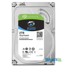 Seagate Skyhawk 2tb Surveillance Hard Drive - Sata 6gb/s 64mb Cache 3.5-inch Internal Drive