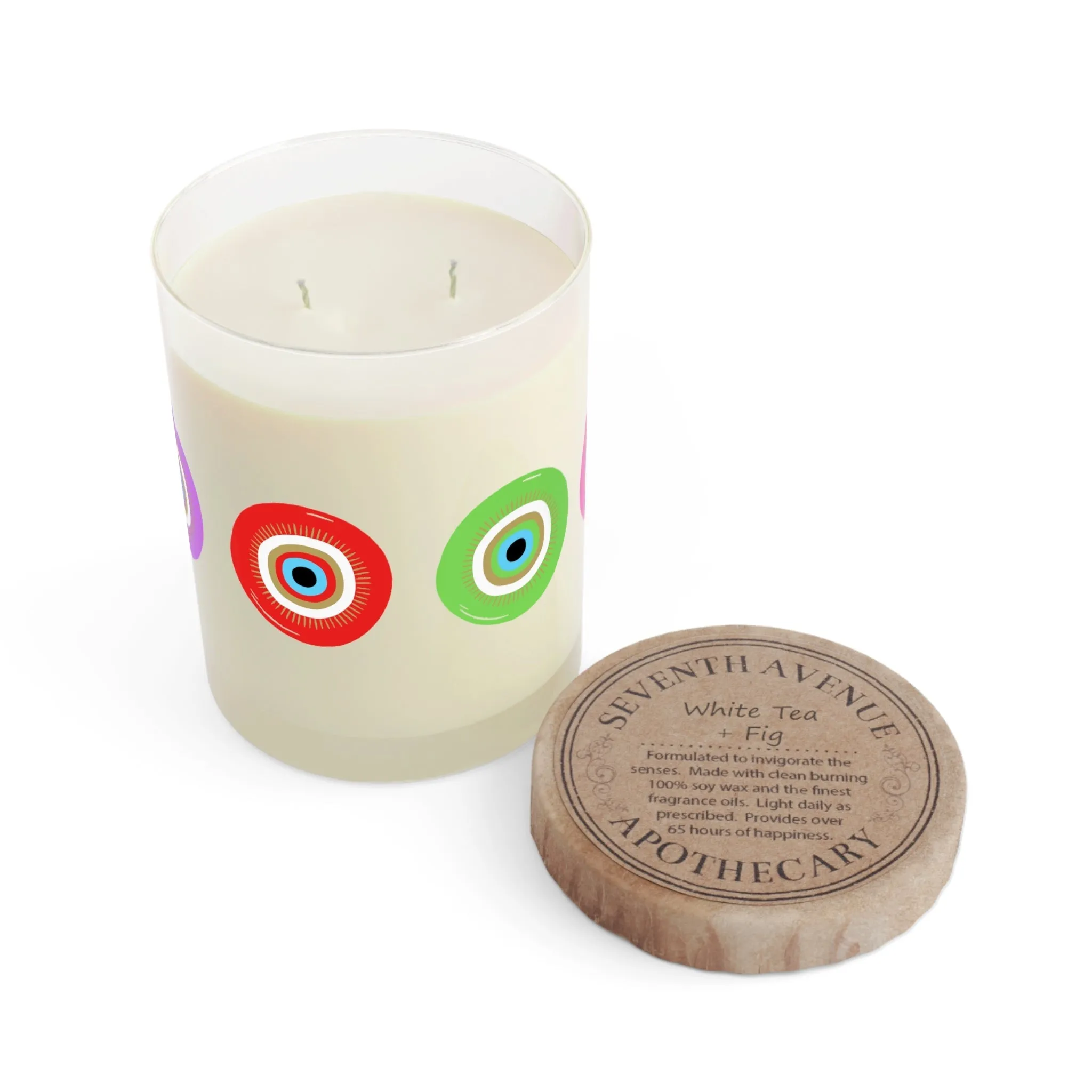 Small Colorful Eye Candle