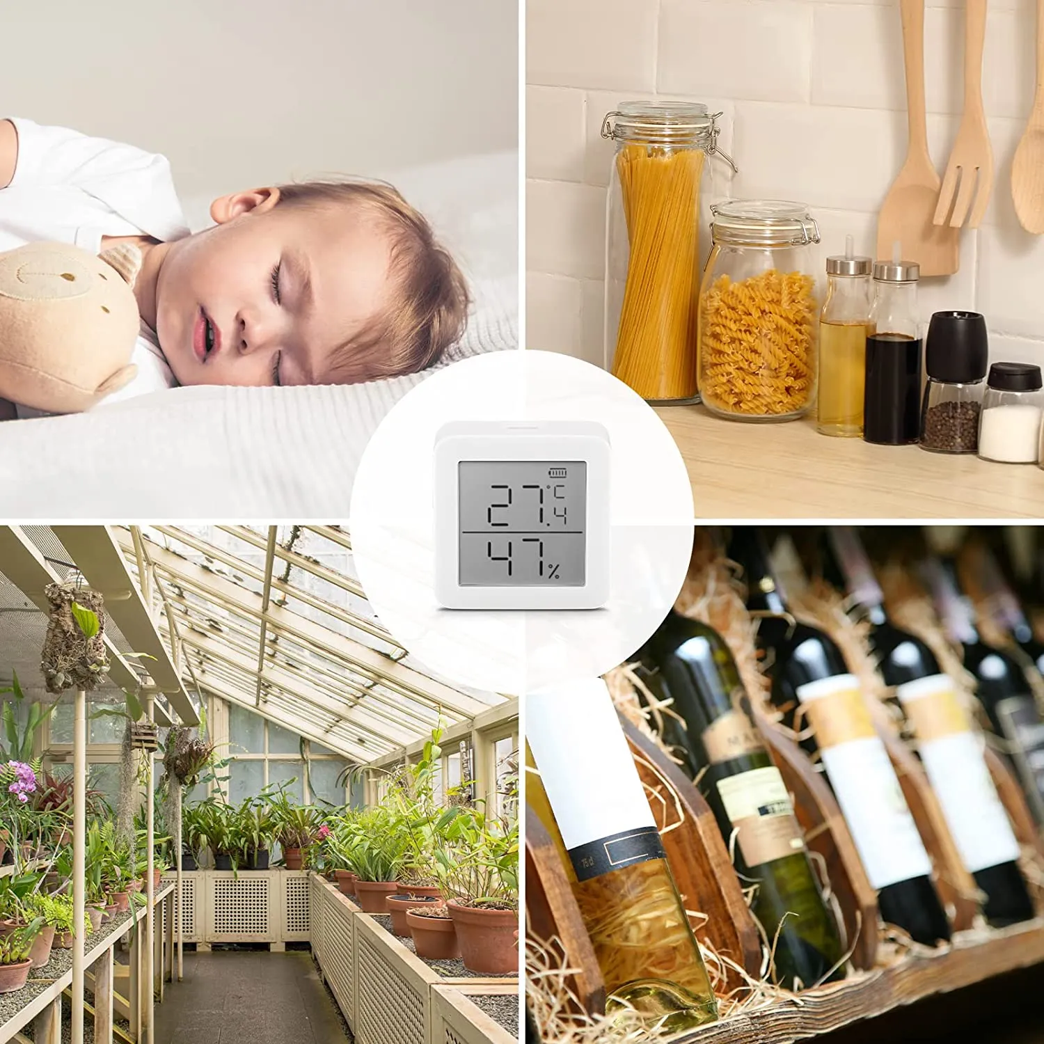 SwitchBot Smartes Innen-Thermometer