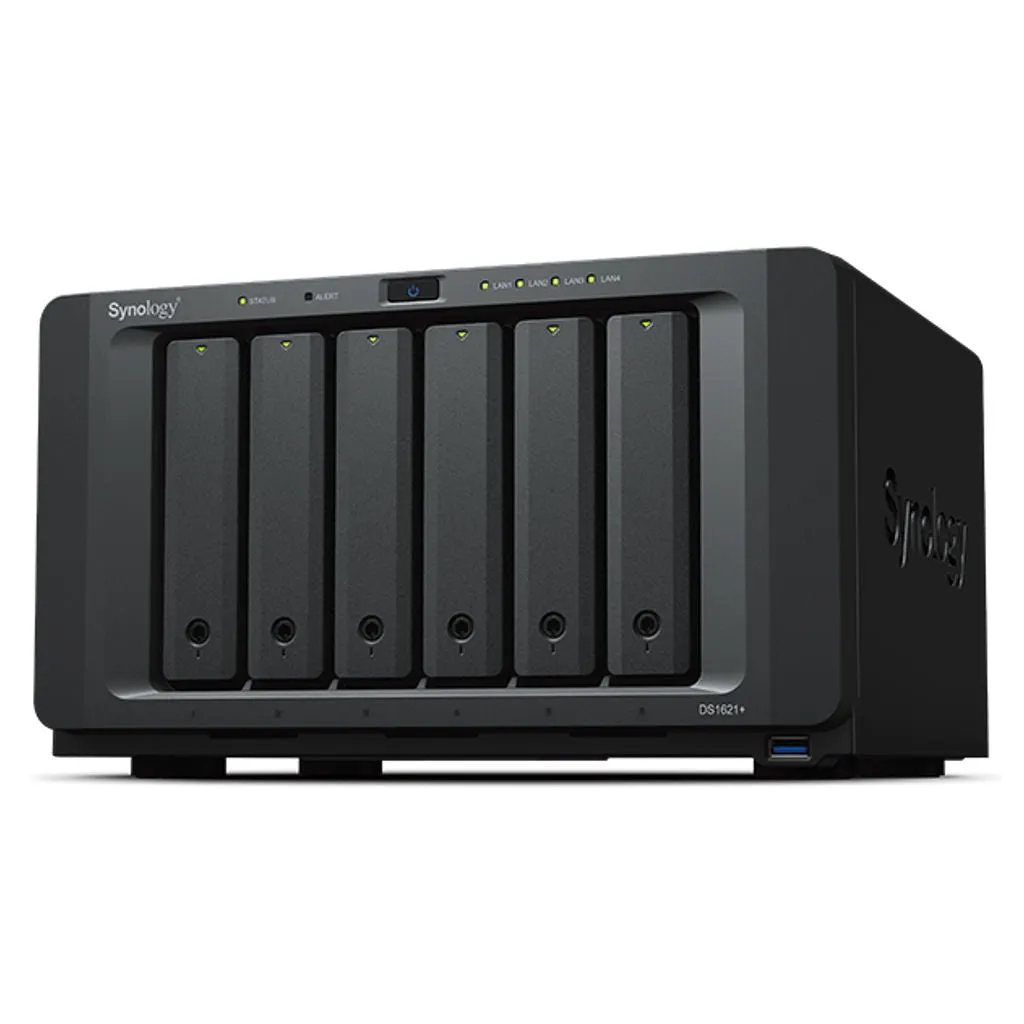 Synology Disk Station Network Attached Storage Drive DS1621 