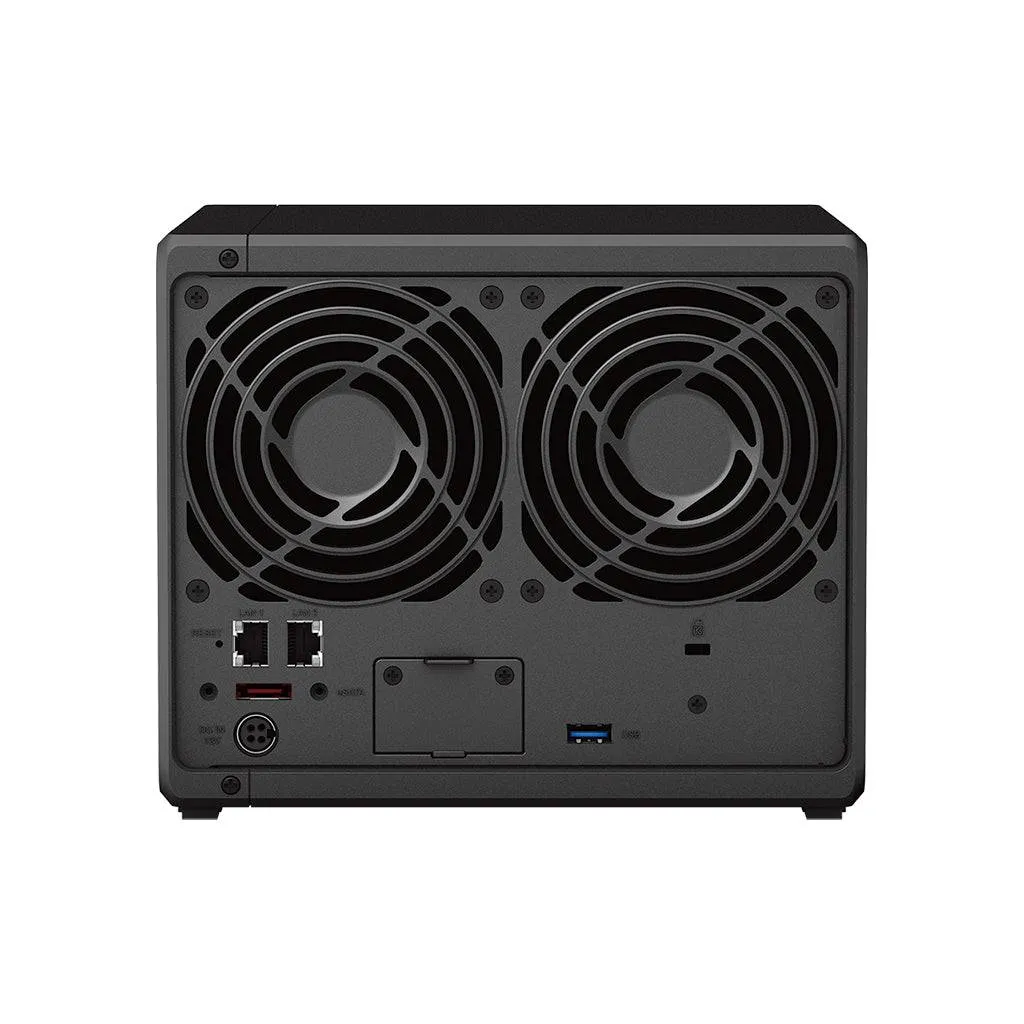 Synology DiskStation DS923  Network Attached Storage Drive (Black)   WD Ultrastar 72TB 18x4 7200 RPM Nas Hdd
