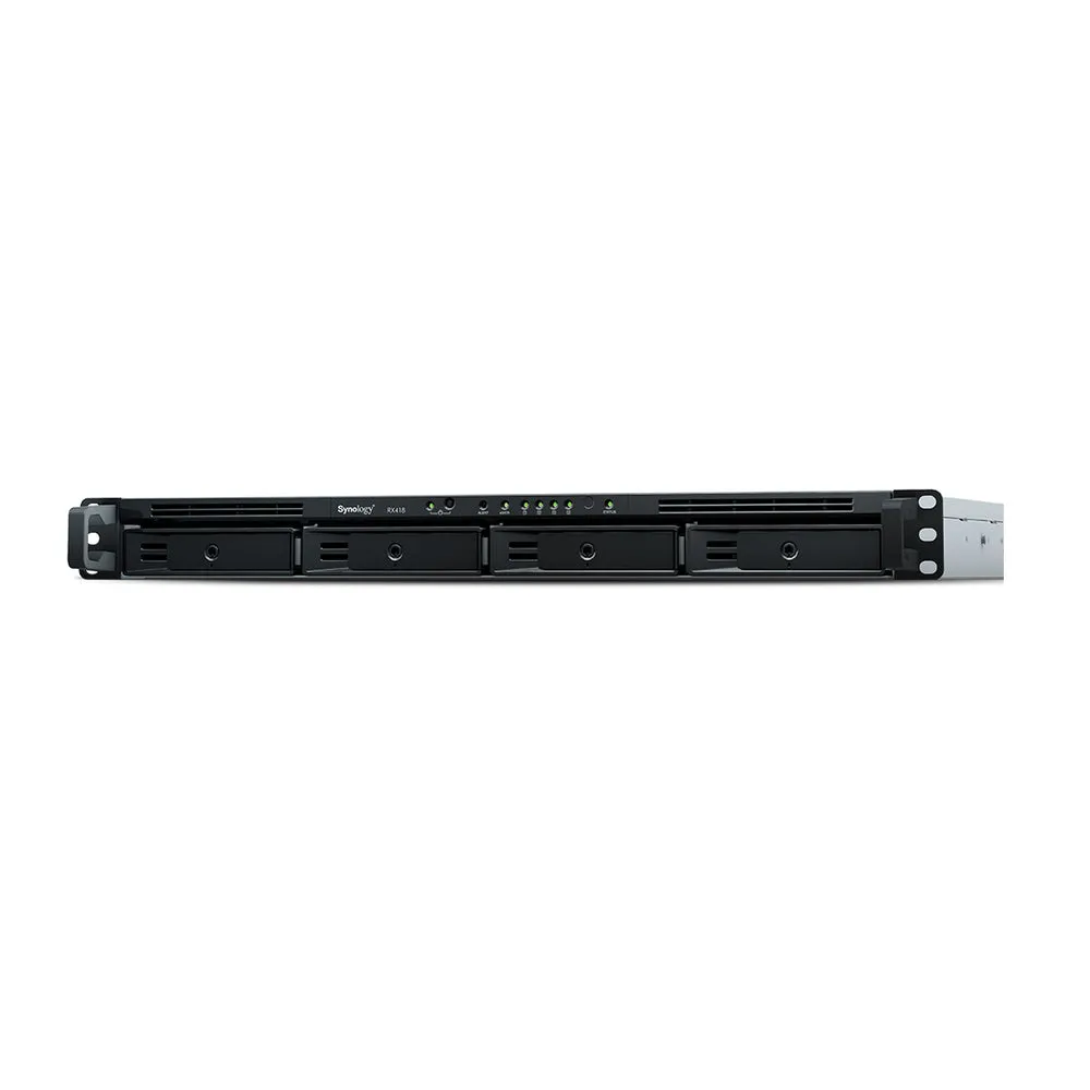 Synology RX418 Network Attached Storage Expansion Unit - 4 Bay 1U 1xeSATA Retail