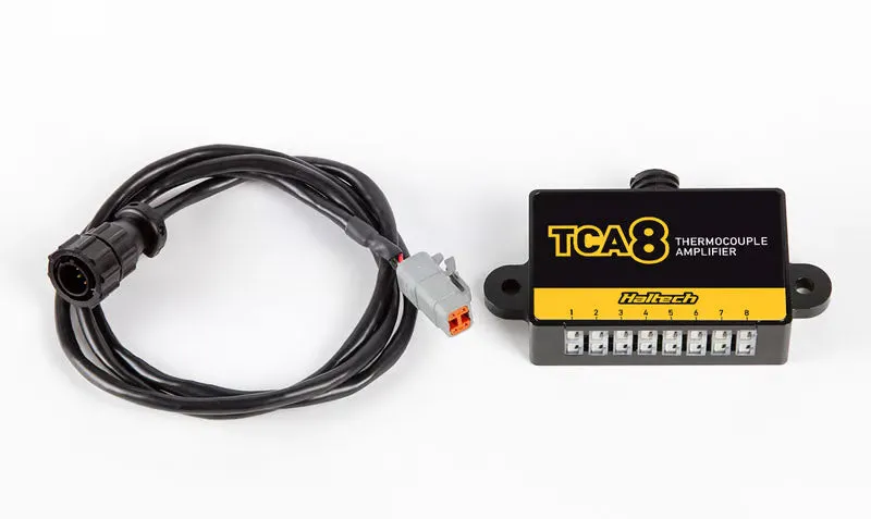 TCA-8 (4 4) Eight Channel Thermocouple Amplifier Programmed as TCA-4A and TCA-4B