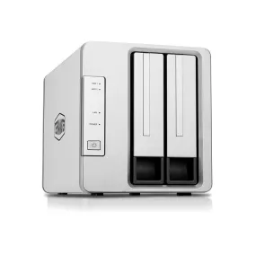TerraMaster F2-221 NAS 2-Bay Cloud Storage Apollo J3355 Dual Core 2.0GHz Plex Media Server Network Storage (Diskless)