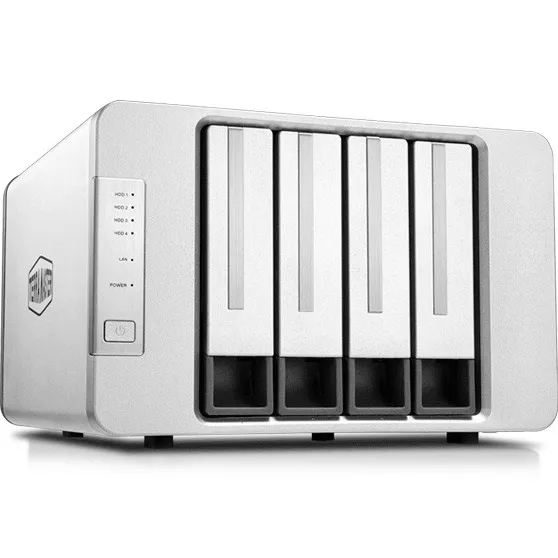 TerraMaster F4-210 4-Bay Diskless NAS Realtek RTD1296 Quad Core 1.4GHz 2GB