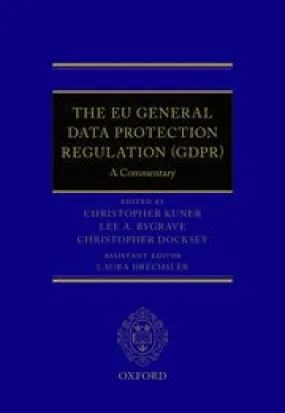 The EU General Data Protection Regulation (GDPR)