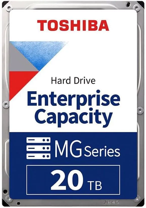 Toshiba 20TB MG10ACA20TE Enterprise 3.5" SATA 7200rpm 512MB Cache HDD