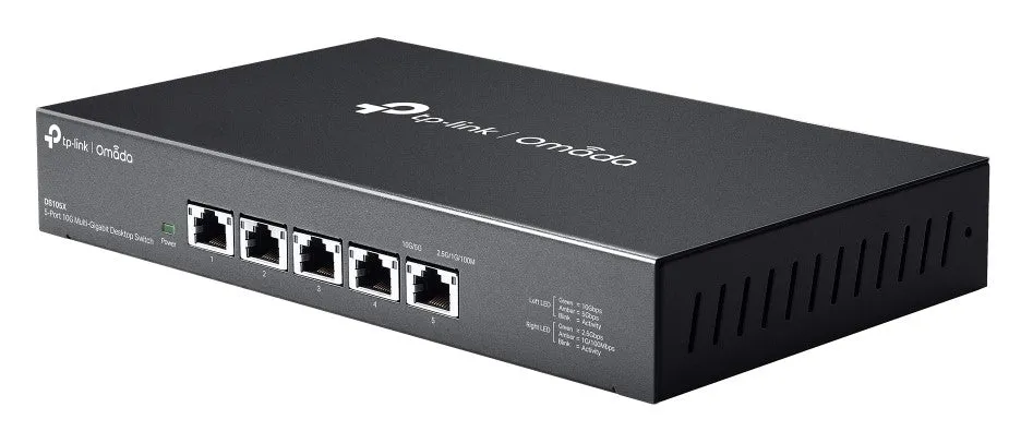 TP-Link DS105X Omada 5-Port 10G Unmanaged Desktop Switch