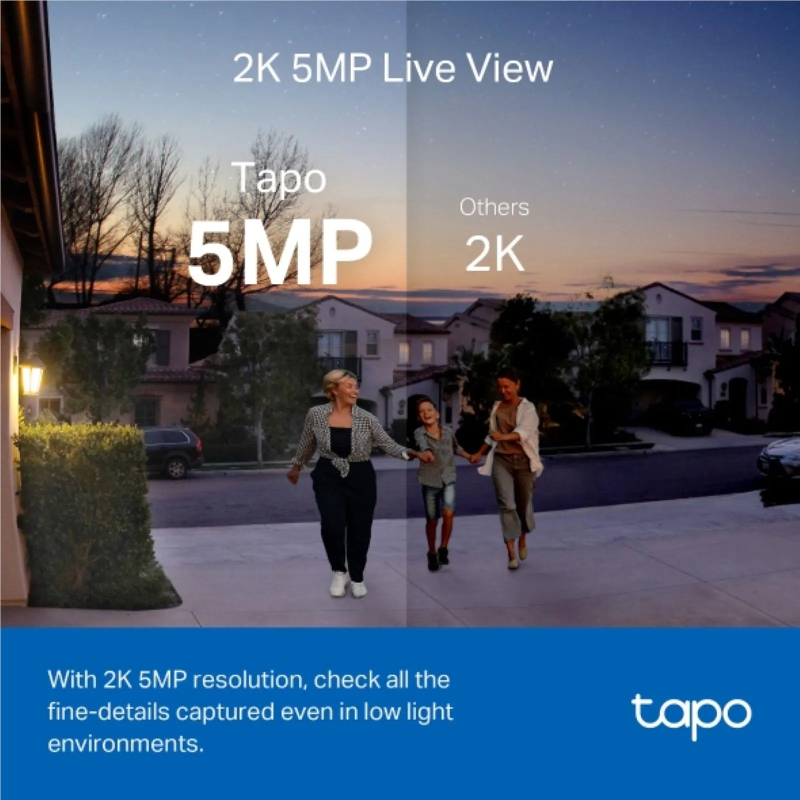 TP-Link Tapo 2K Wireless Video Doorbell with Hub