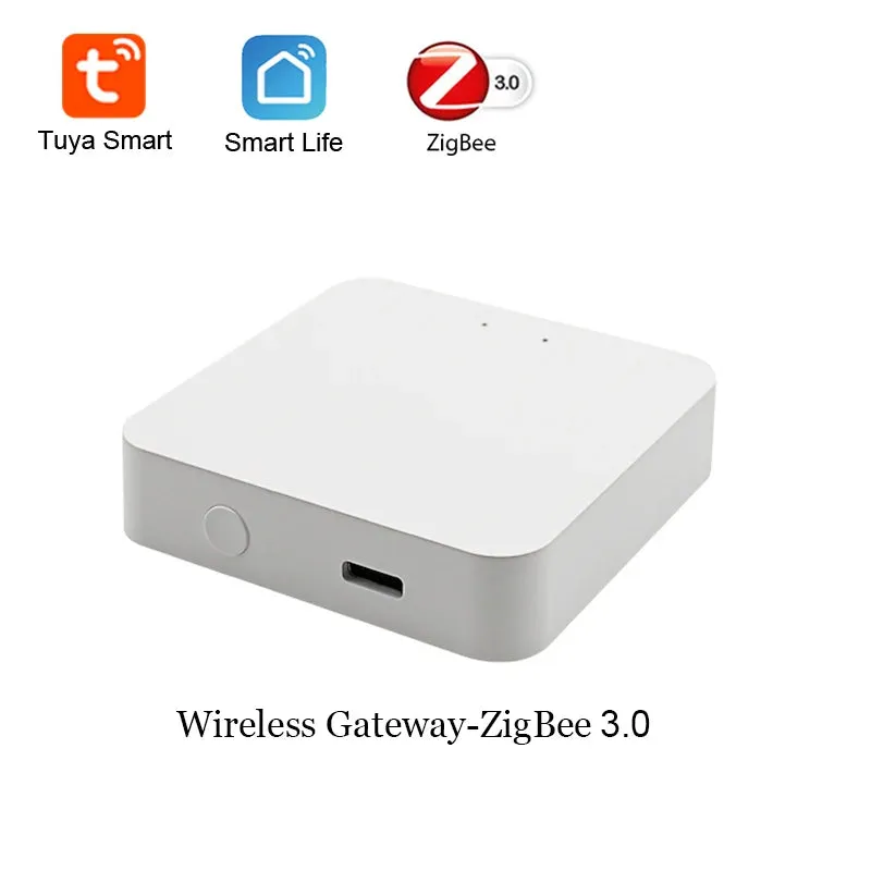 Tuya ZigBee Smart Gateway Hub Bluetooth Mesh Voice Remote Control Wireless/Wired Gateway Bridge for Smart Life Alexa Google Home