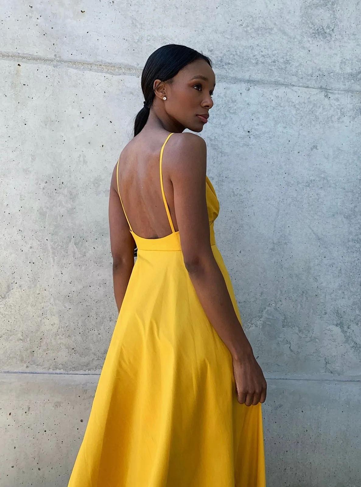 VESTIDO AMARELO PRINCESA