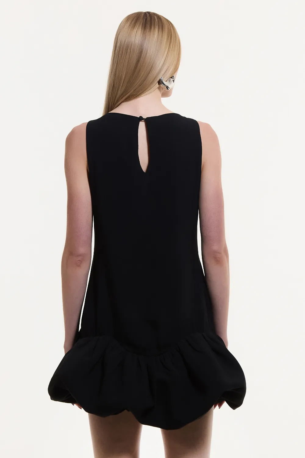 VESTIDO BALONE ALFAIATARIA PRETO