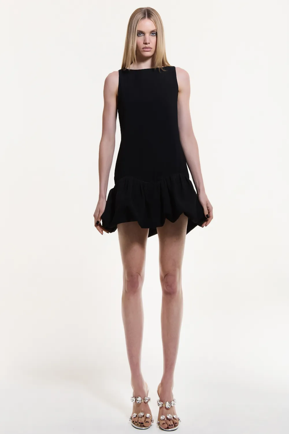 VESTIDO BALONE ALFAIATARIA PRETO
