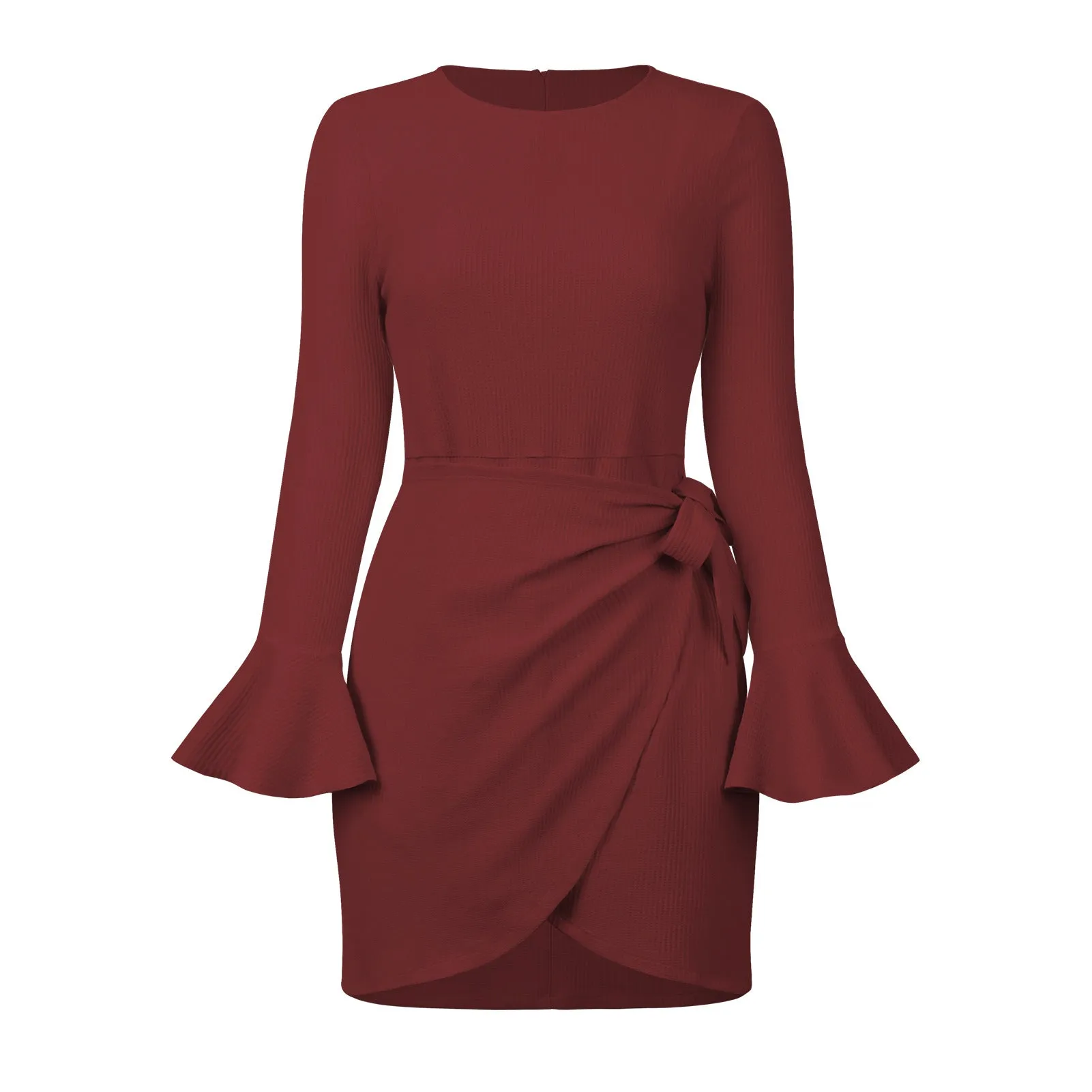 Vestido Curto Wrap Amarração