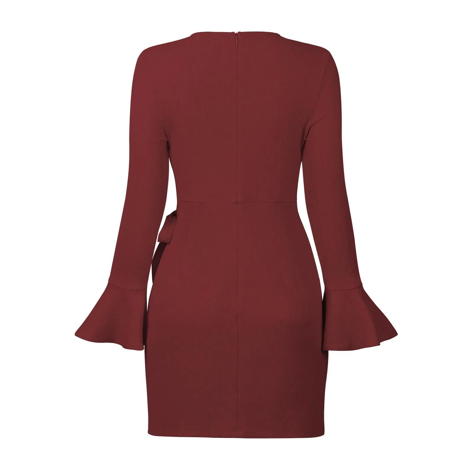 Vestido Curto Wrap Amarração