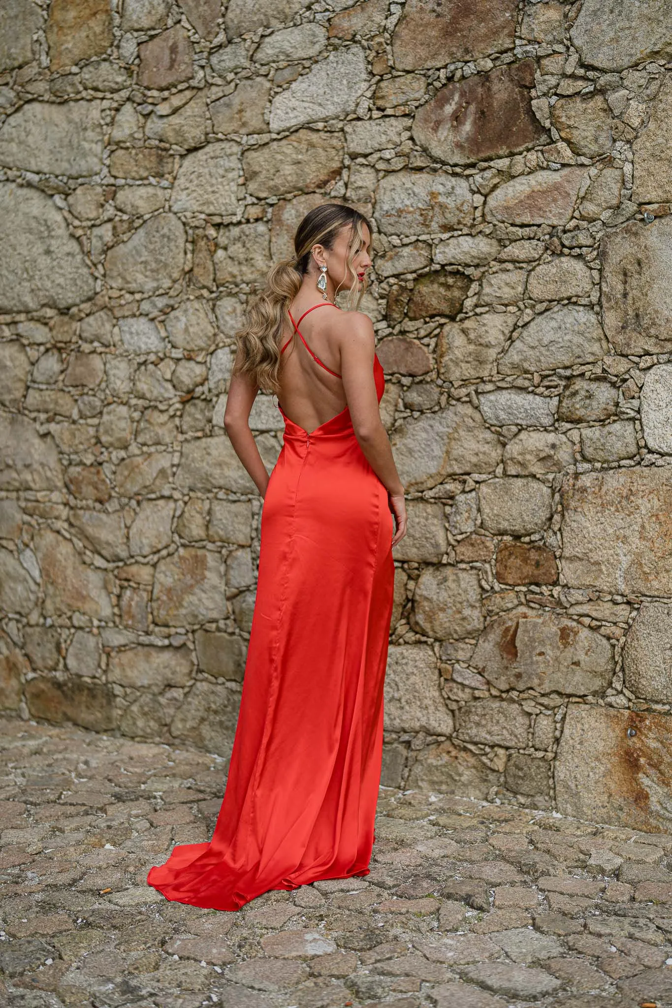 Vestido Nápoles - Vermelho