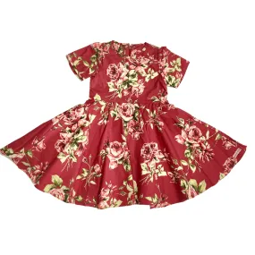 Vestido Rosas Vermelhas