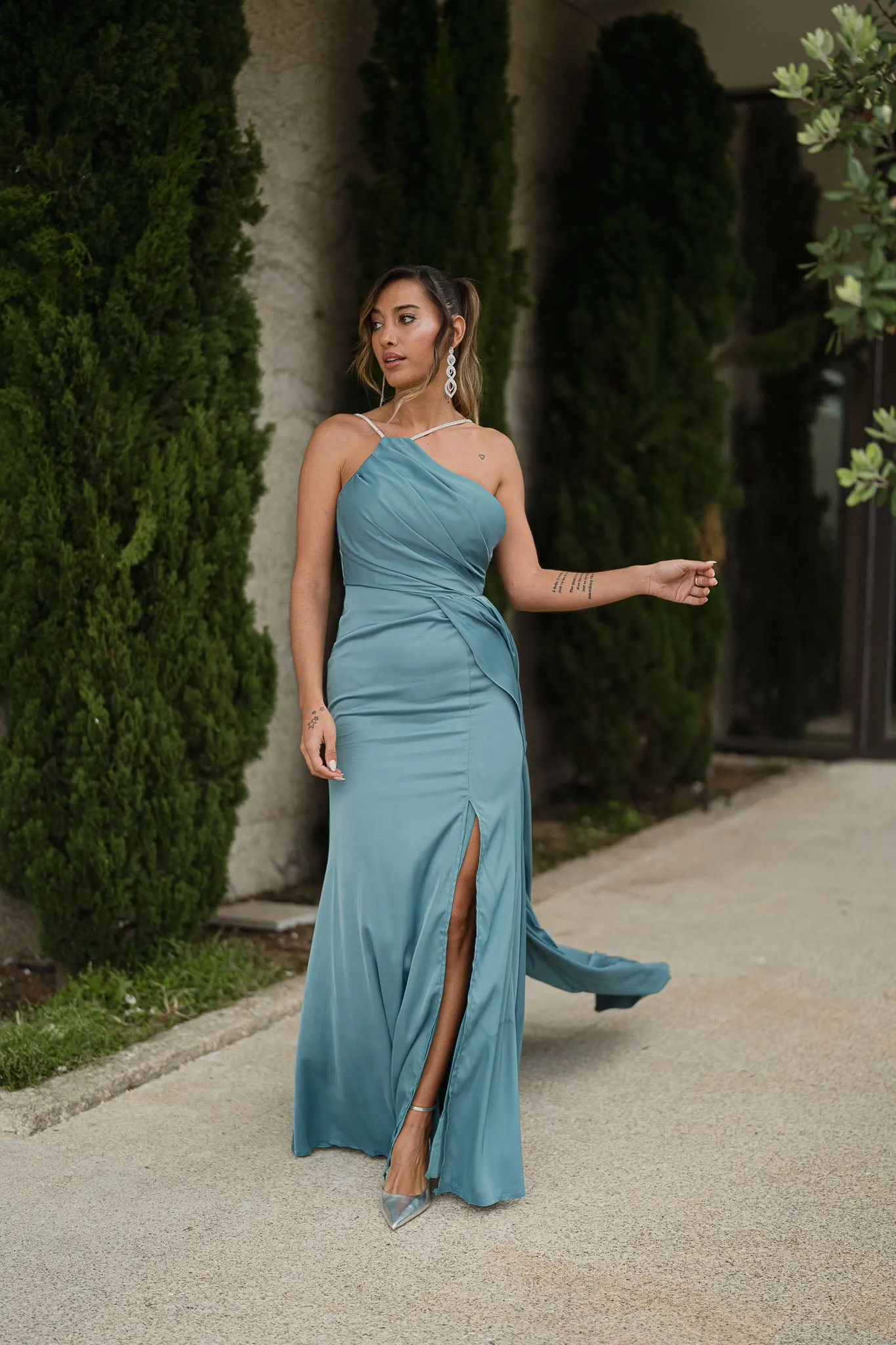 Vestido São Paulo - azul