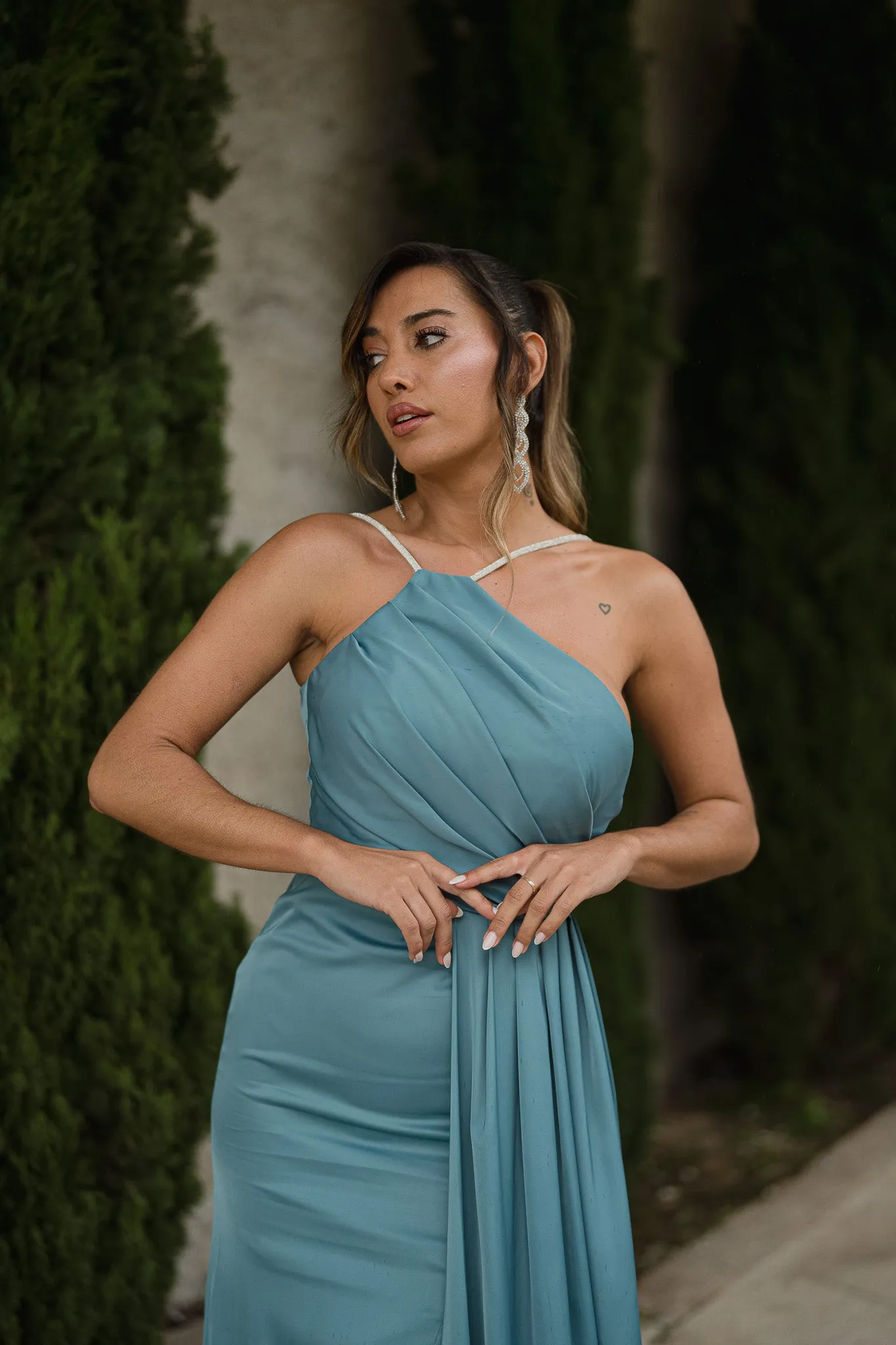 Vestido São Paulo - azul
