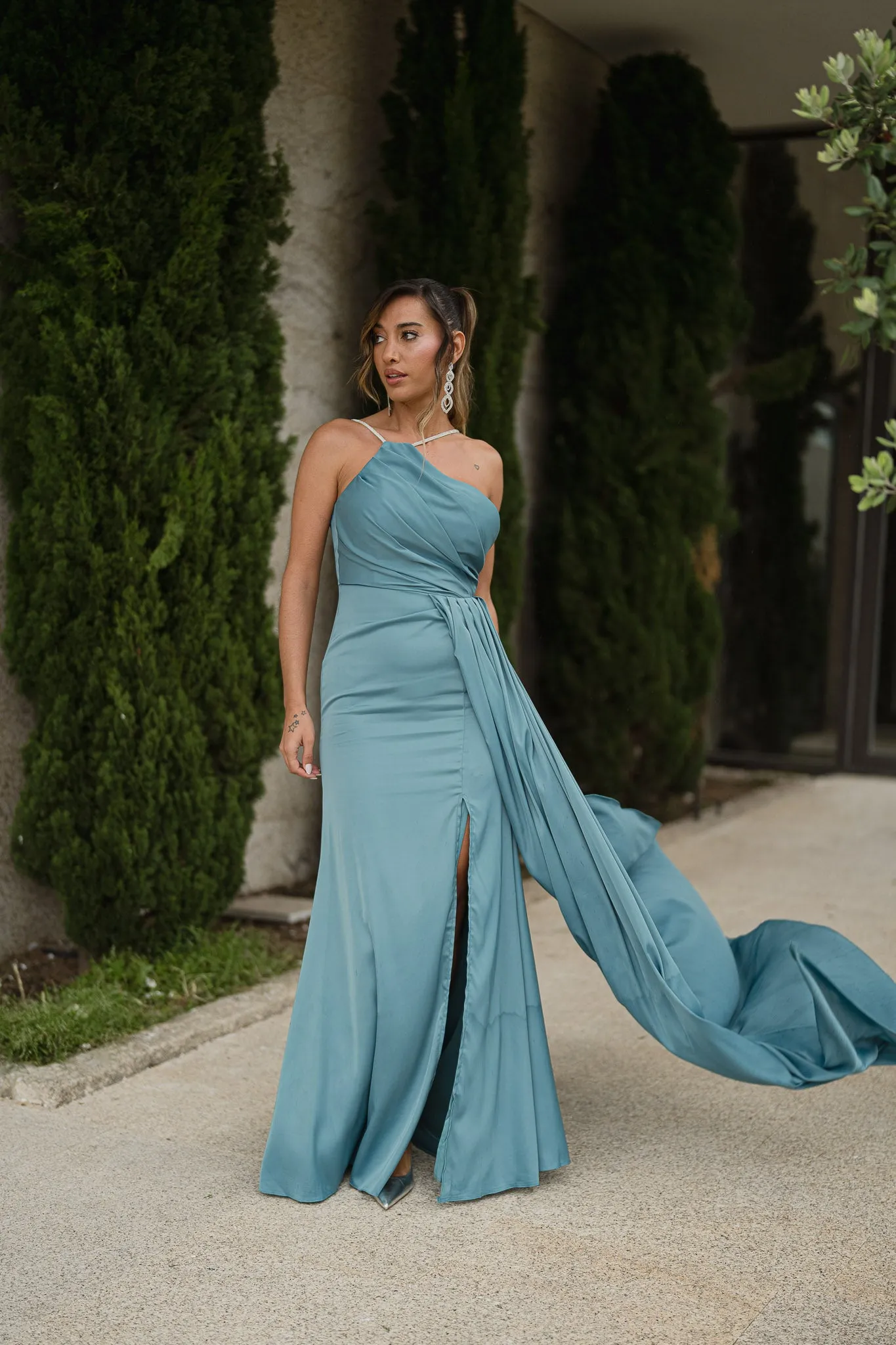 Vestido São Paulo - azul