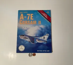 Vintage 1988 Book, Colors and Markings of the A-7E Corsair II, Jet, Airplane, Military, Lots of Cool Vintage