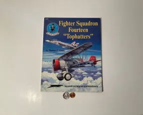 Vintage 1993 Book, Fighter Squadron Fourteen, Tophatters, Lots of Cool Vintage Pictures in this Book