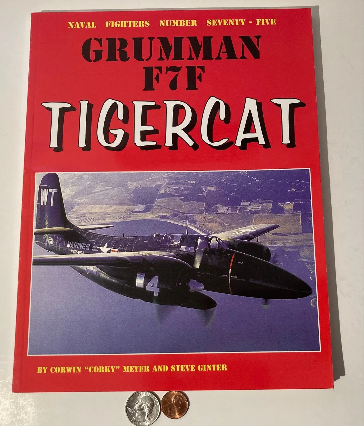 Vintage Book, Grumman F7F Tigercat, Naval Fighters Number Seventy Five. 177 Pages