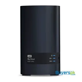 Wd Diskless my Cloud Ex2 Ultra Network Attached Storage - Nas - 2 Bay Nas Wd - Wdbvbz0000nch-nesn 1