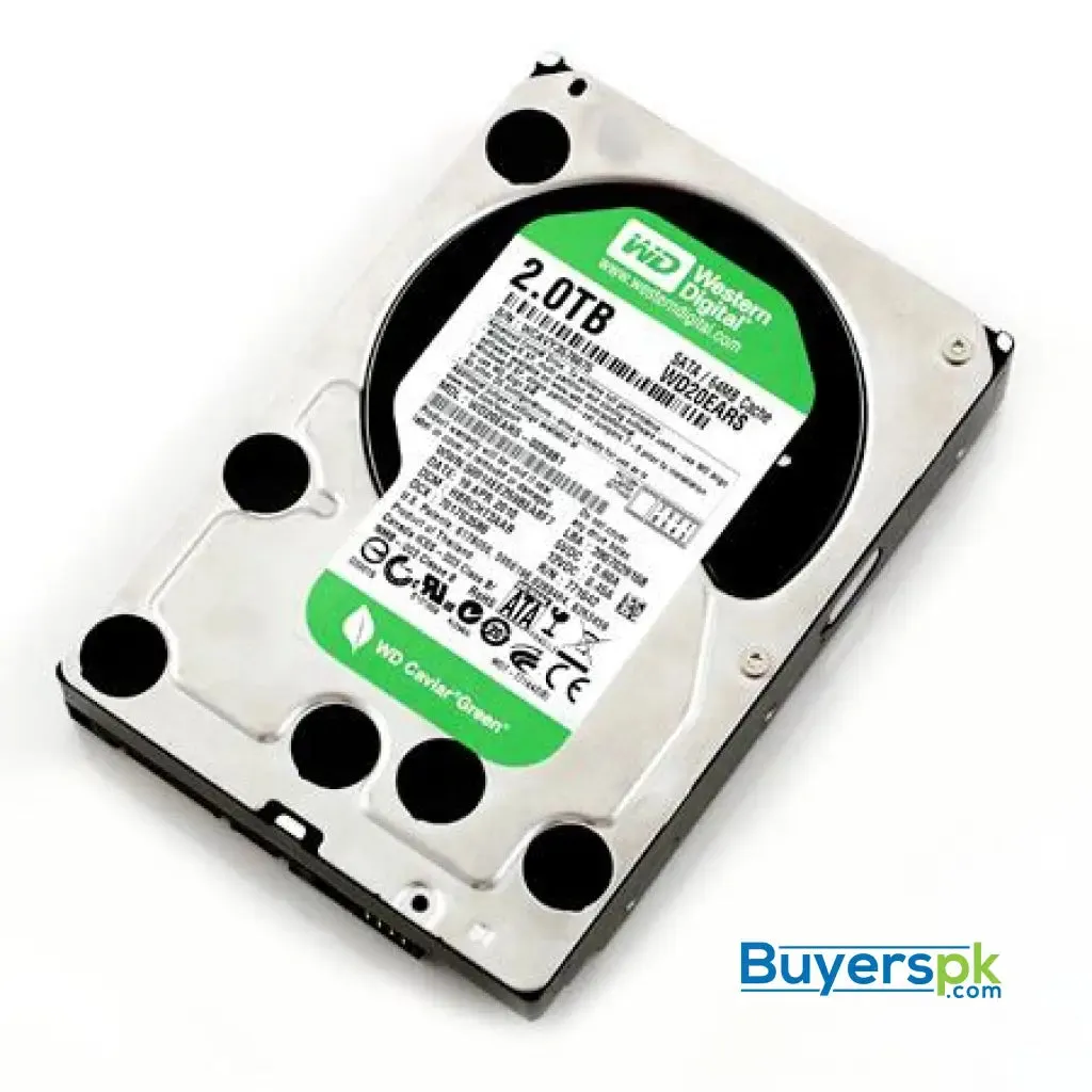 Wd Hdd Hard Disk Drive 2tb Caviar Green used Wd20ears