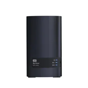 WD - My Cloud EX2 Ultra 0TB 2-Bay External Network Storage (NAS) - Charcoal