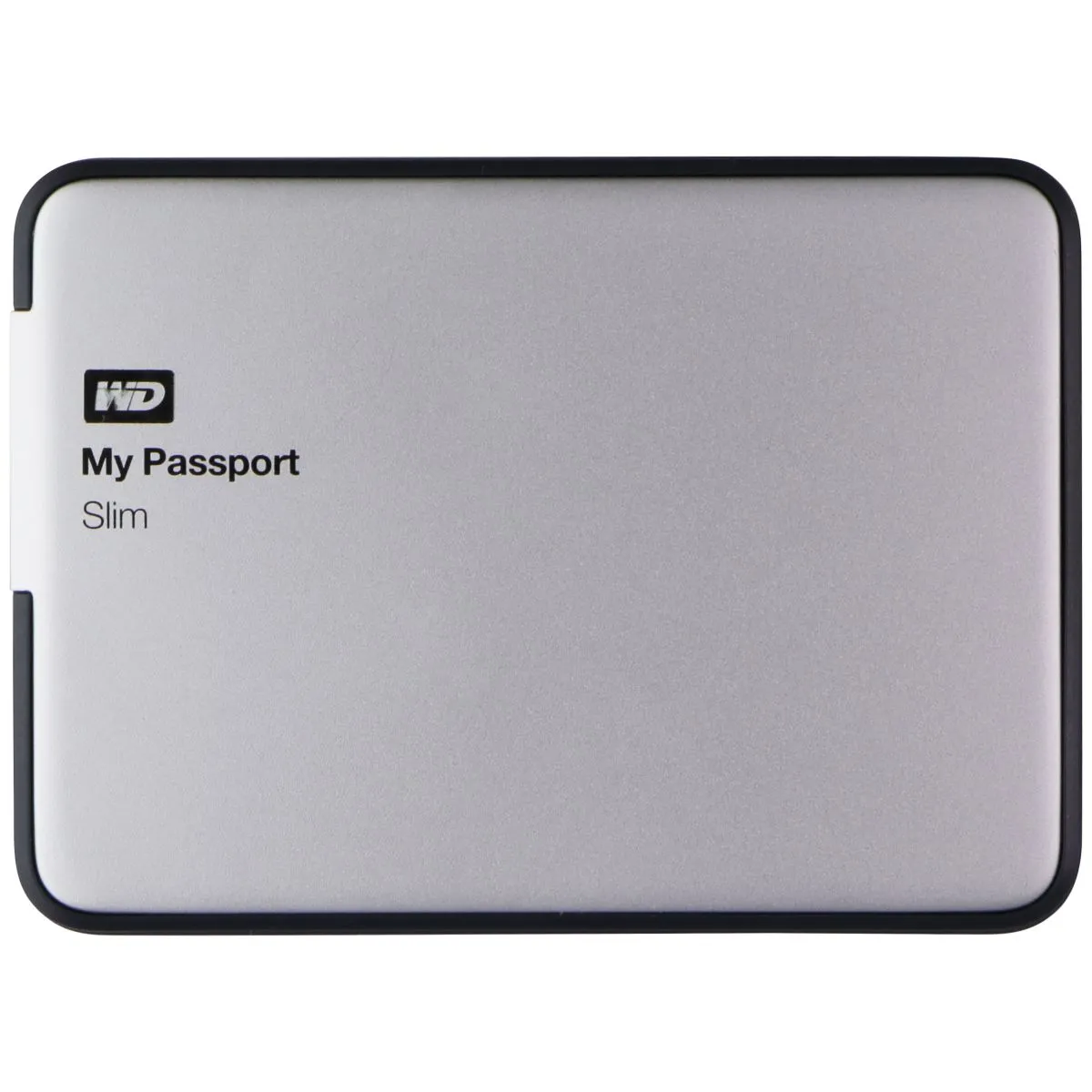 WD My Passport Slim (2TB) Portable Metal External Hard Drive USB 3.0 - Silver