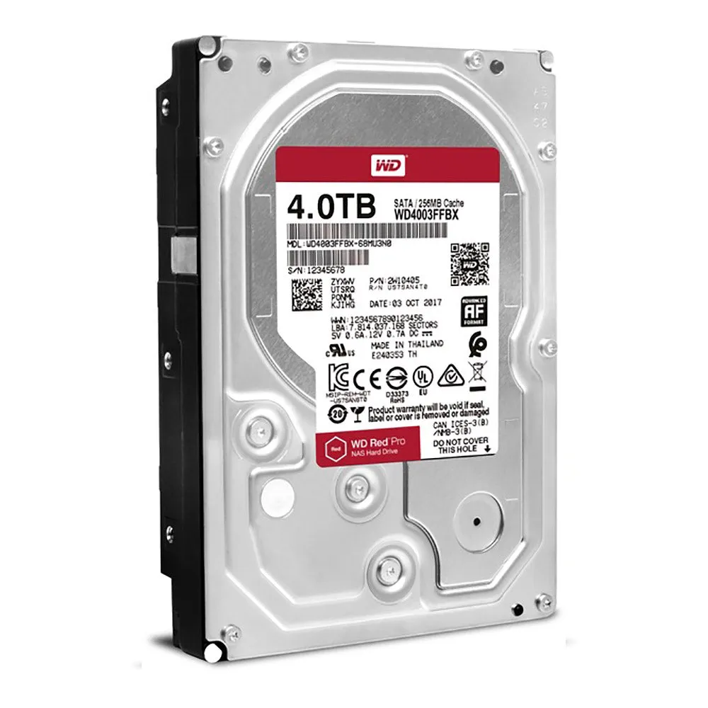 WD Red Internal Hard Drive 3.5 Inch 4TB