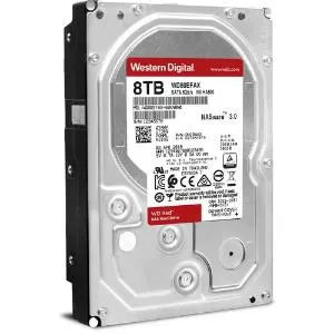 Western Digital 8TB 3.5" NAS Internal Hard Drive, 256 MB Cache, 5400 RPM, SATA/600 - WD80EFAX
