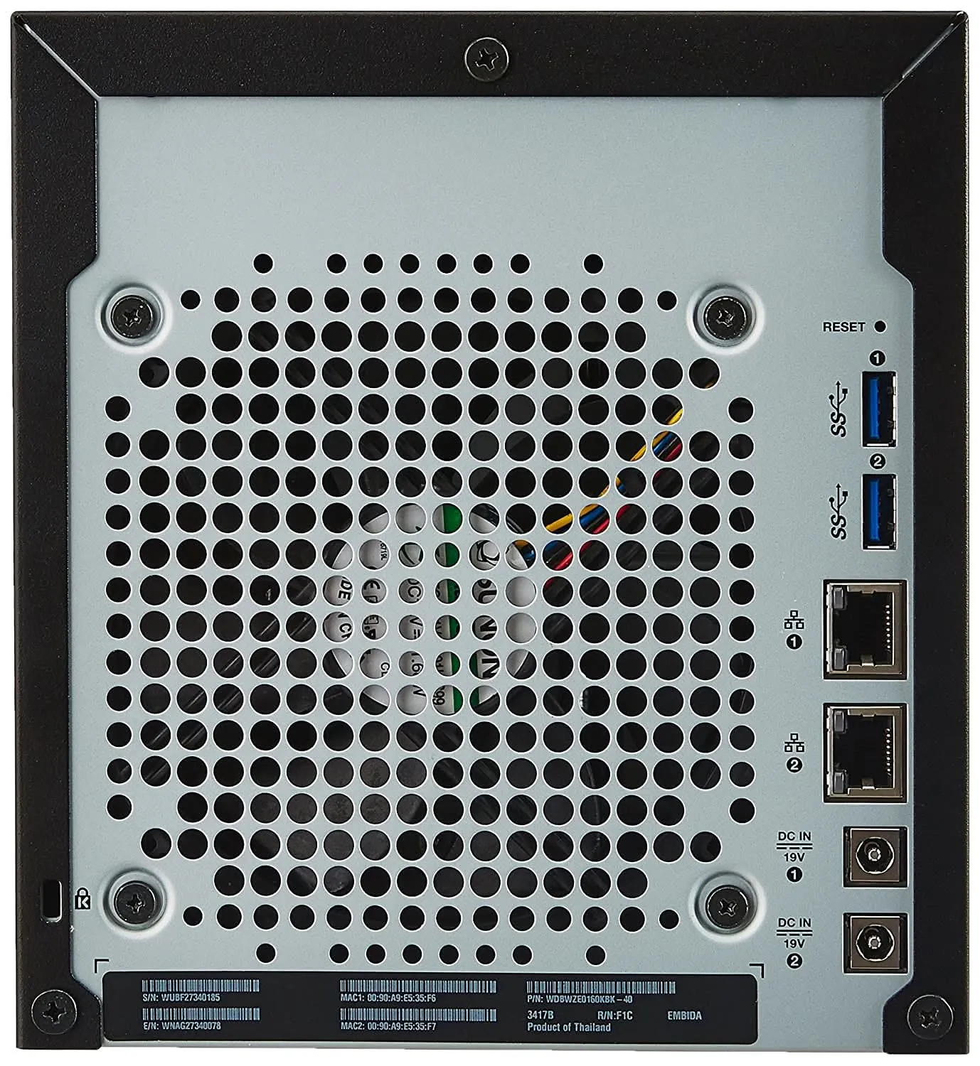 WESTERN DIGITAL MY CLOUD EX4100 4 BAY 0TB NETWORK ATTACHED STORAGE DRIVE