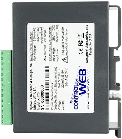 X-17s | 4 Relay, 4 Input Expansion Module