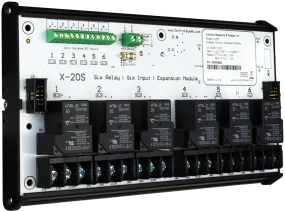 X-20s | 6 Relay, 6 Digital Input Expansion Module