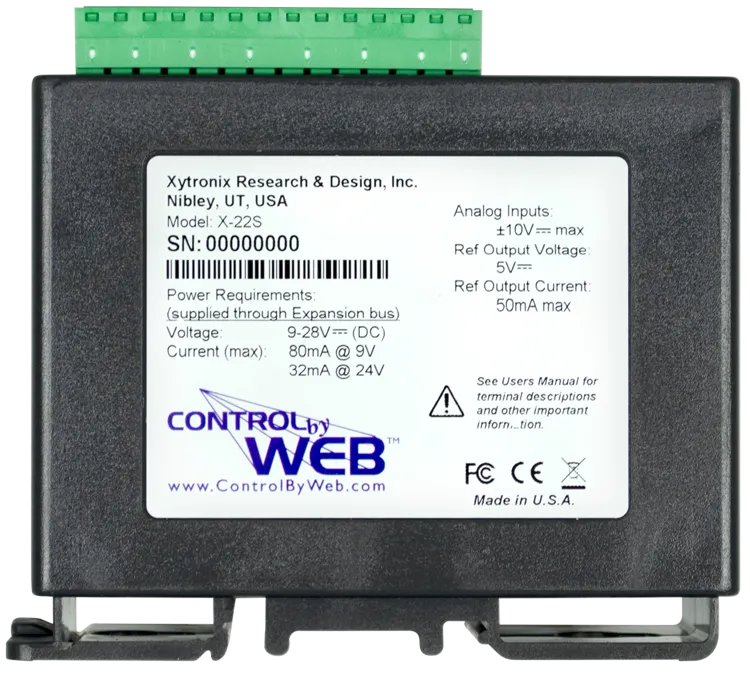 X-22s | 8 Analog Input Expansion Module