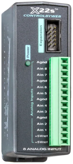 X-22s | 8 Analog Input Expansion Module