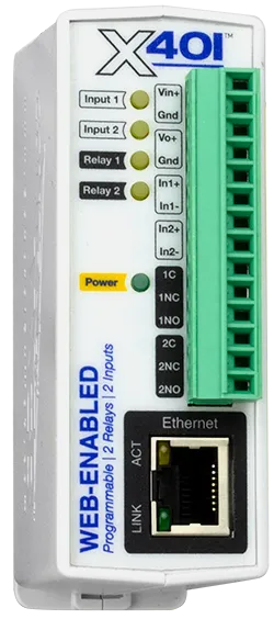 X-401 | Dual Relay and Input Module