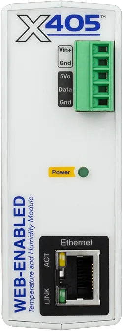 X-405 | Web-Enabled Temperature and Humidity Module