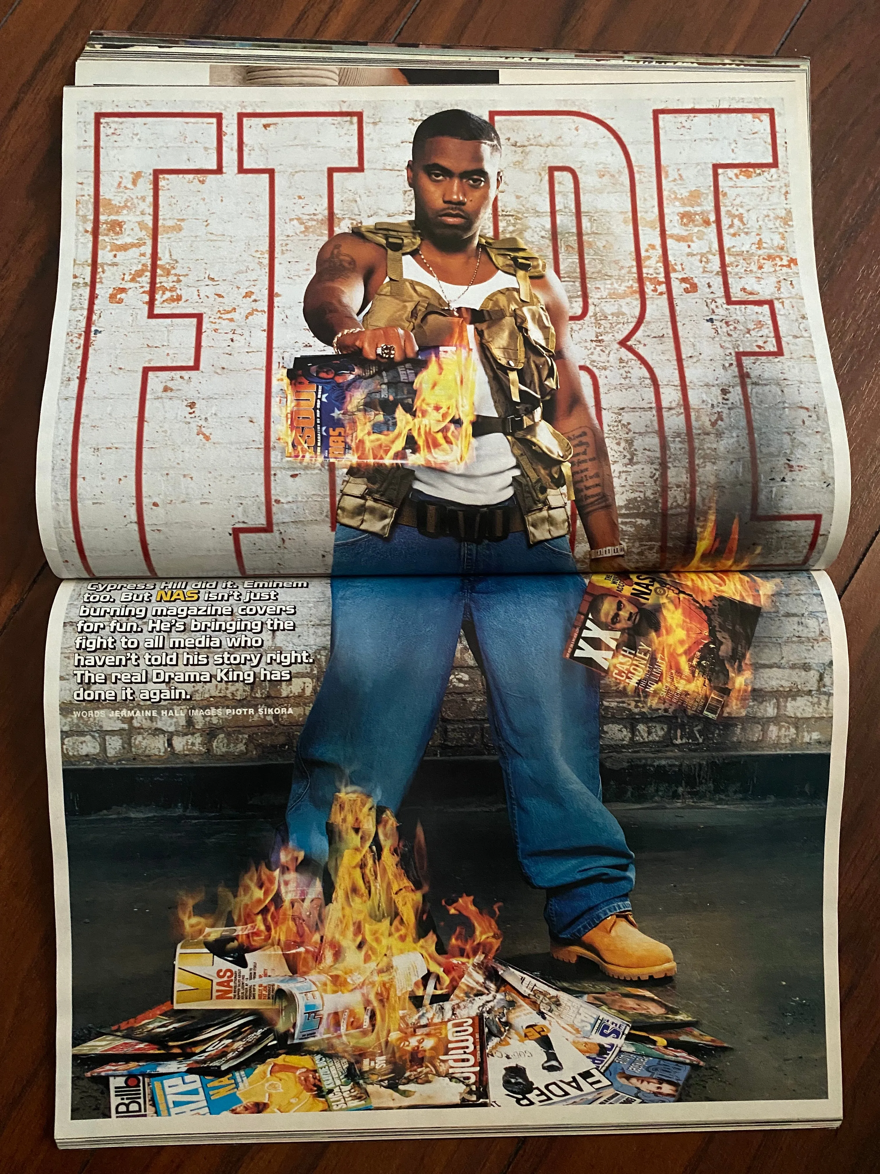 XXL Magazine Nas September 2003