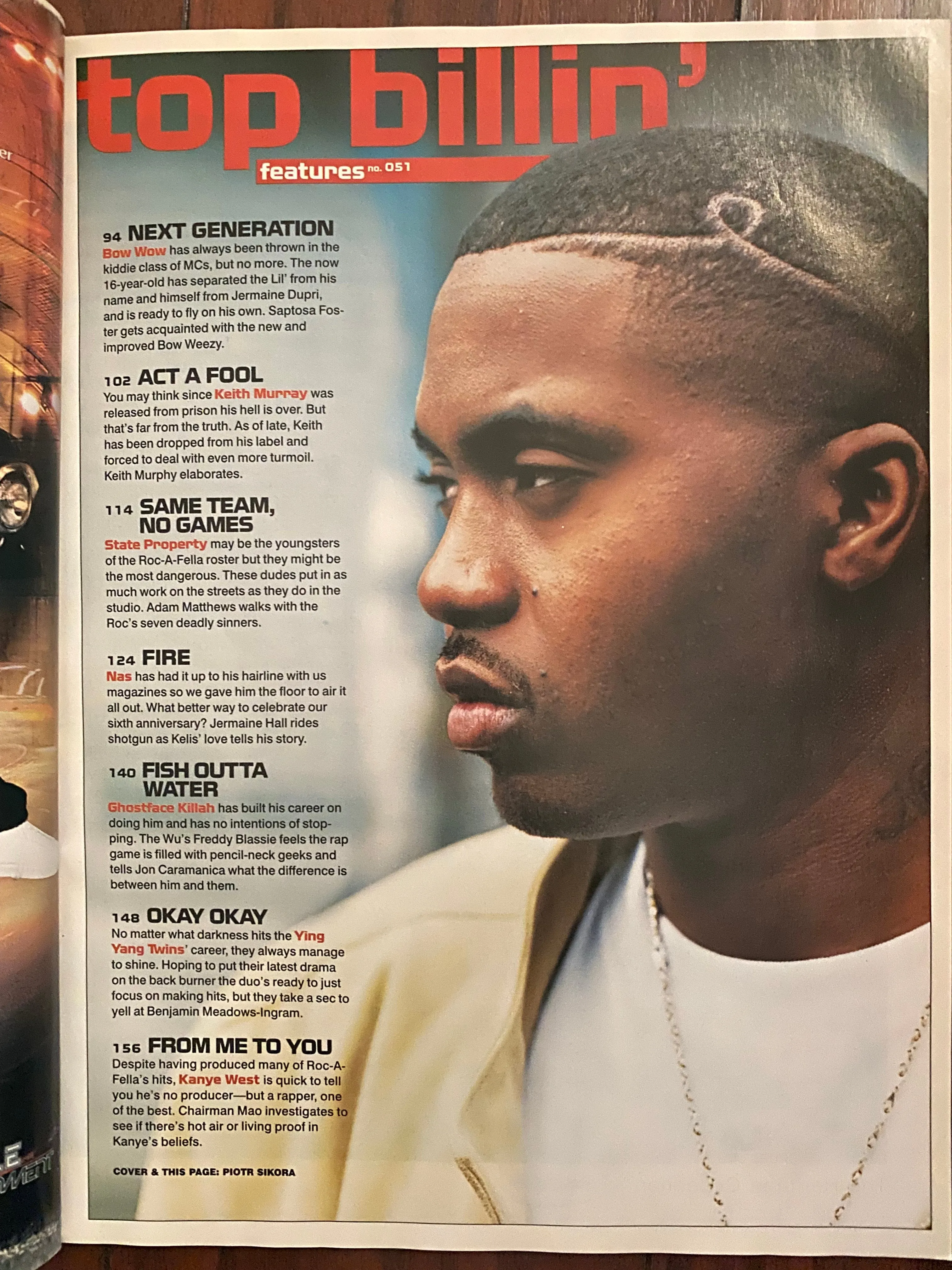 XXL Magazine Nas September 2003